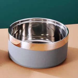 Double Layer Stainless Steel Bowl Cat Dog
