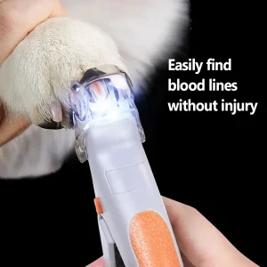 LED Pet Nail Scissors for Dogs & Cats