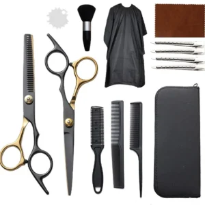 Professional Stainless Steel Hair Cutting Scissors Set